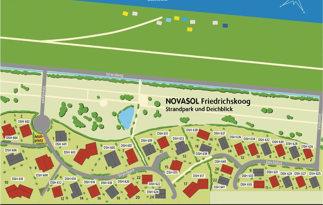 Villa Friedrichskoog-Deichblick 12 Extérieur photo